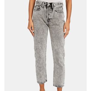 FRAME Le Original Straight-Leg Jeans Gray Women’s 30